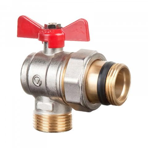 Robineti apa - 1454120-Robinet coltar cu olandez 1"-1"