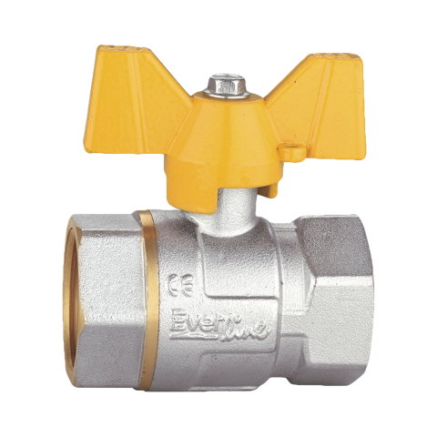 Robineti gaz - Robinet tip fluture pentru gaz 1" filet interior - interior SLK
