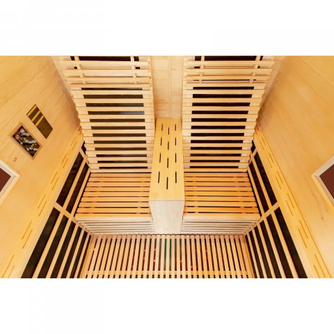 Sauna uscata cu incalzitor de carbon-magneziu, 180 x 150 x 195 cm, Carbon 2 Sanotechnik [3]