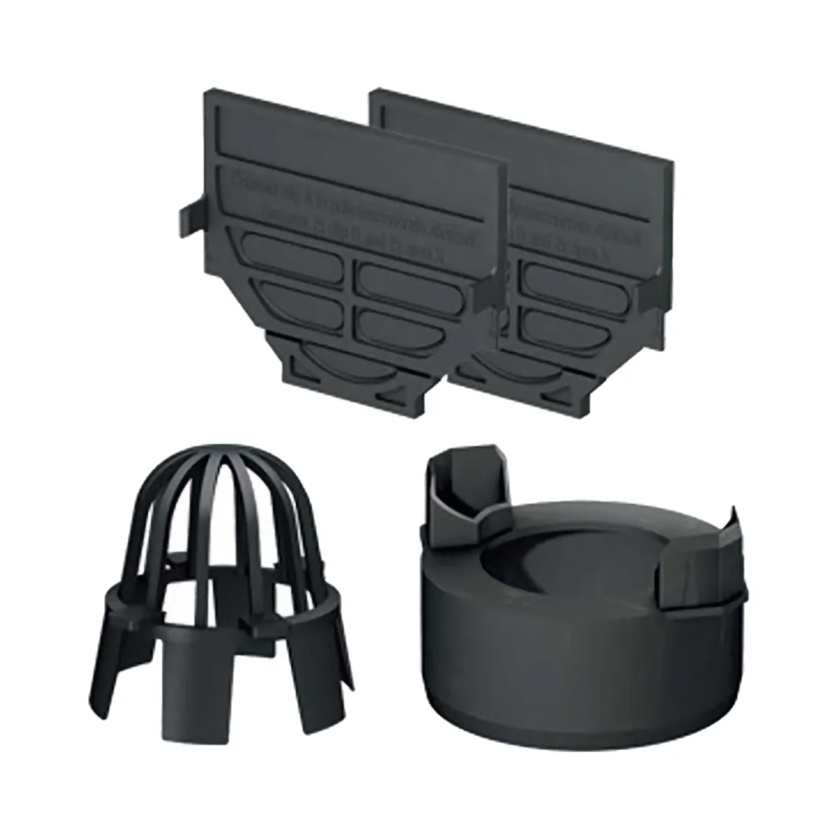 Colectare ape pluviale - Set 4 accesorii ACO Self Hexaline 2.0 negru 319287