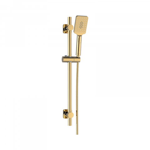 Baie - Set de dus cu bara cu 3 functii LOFT Gold Valvex