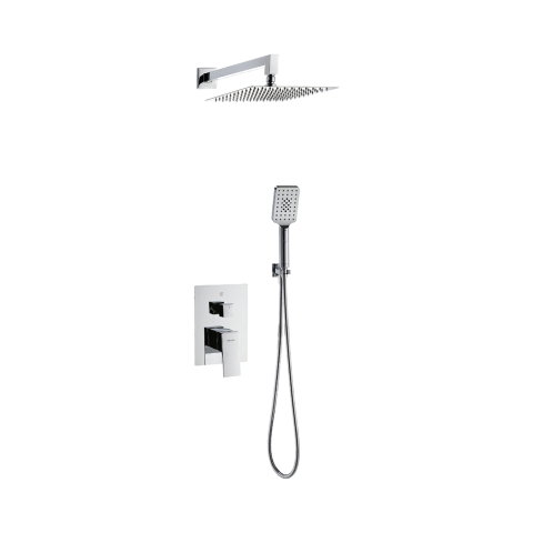 Pachete baterii - Set de dus incastrat ARS Chrome Valvex