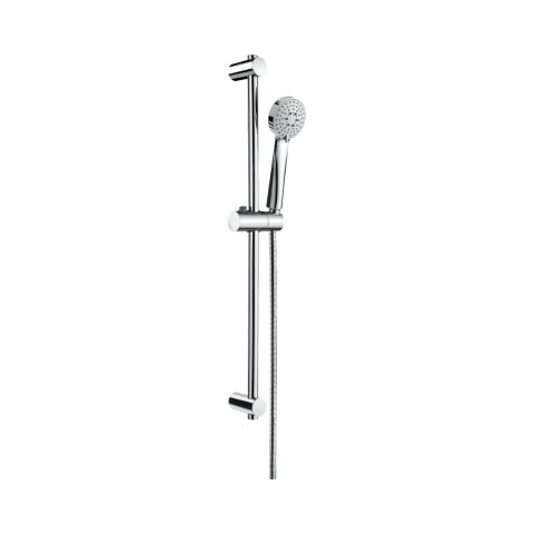 Accesorii dus - Set de dus para + furtun + suport + bara, Round, 3 functii, 1.7 m Stella Roca