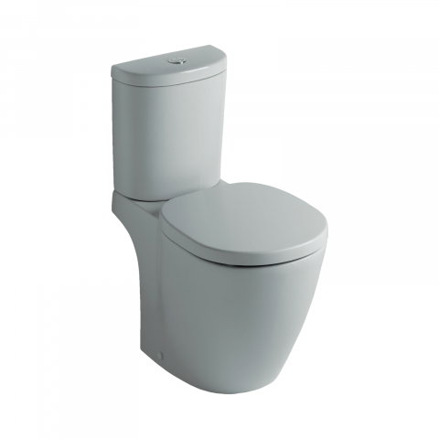 Baie - Set vas WC CONNECT evacuare laterala, rezervor ARC alimentare laterala si capac fix Ideal Standard