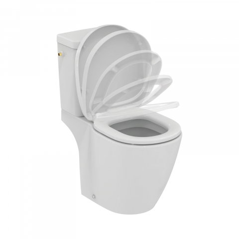 Set vas WC CONNECT evacuare laterala, rezervor CUBE alimentare laterala si capac soft-close Ideal Standard [3]