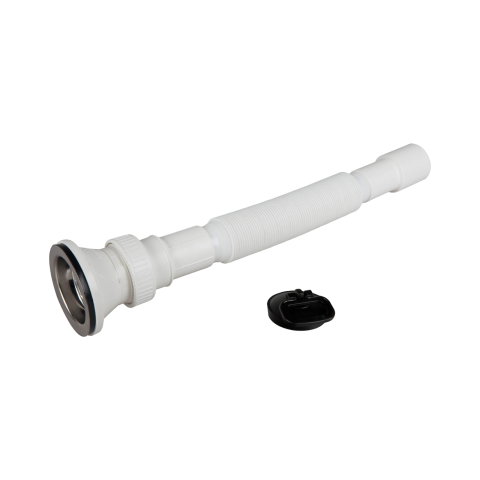 Baie - Sifon flexibil cu ventil 1.1/2" 34 - 40 cu ventil Eurociere