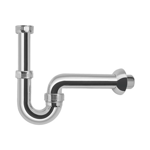 Baie - Sifon lavoar metalizat "U" 1.1/4" iesire D.40 mm Eurociere