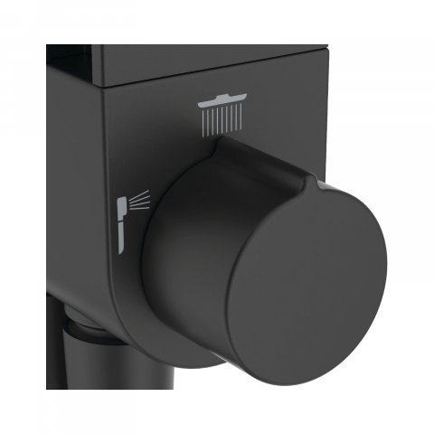 Sistem de dus cu divertor Ceraflow Alu+ Negru Ideal Standard [2]