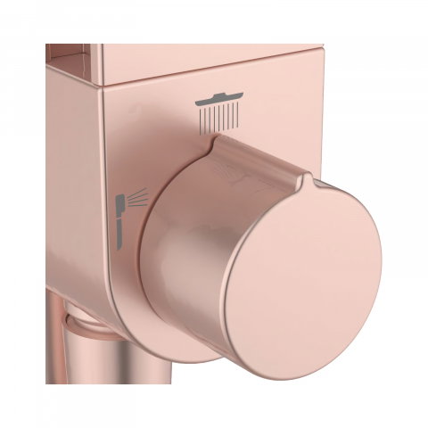 Sistem de dus cu divertor Ceraflow Alu+ Rose Ideal Standard [2]