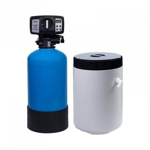 Statii dedurizare - Statie dedurizare aquaPUR SOFT 10 SIMPLEX Q= 0,8 mc/h (cu BY-PASS) Valrom