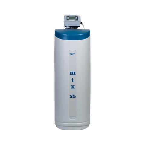 Statii de filtrare si tratare cu medii filtrante - Statie tratare aquaPUR MIX 25 CAB Q= 1,2 mc/h (cu BY-PASS) Valrom