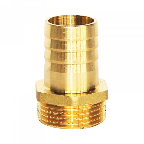 Alimentare apa. Tevi, fitinguri si accesorii - Stut alama 1/2" 15 mm filet exterior