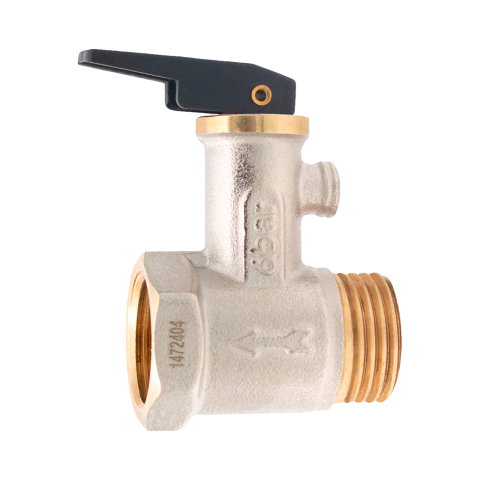 Supapa de siguranta pentru boiler 1/2" filet interior - exterior 6bar SLK [1]