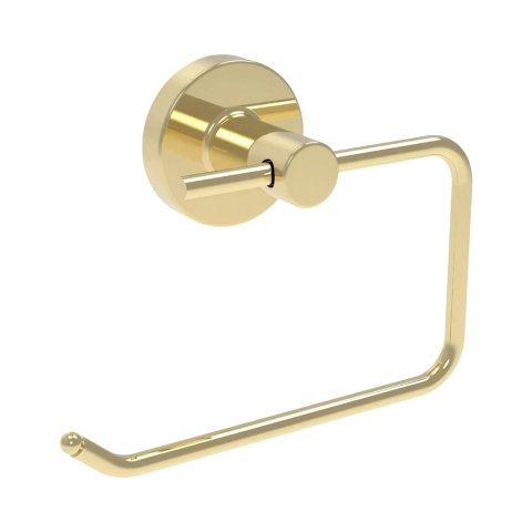 Accesorii baie - Suport hartie igienica Iobagno Alfa AC1513GO auriu fara clapeta