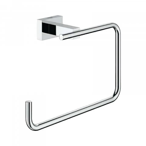 Accesorii baie - Suport prosop inelar Grohe Essentials Cube, crom