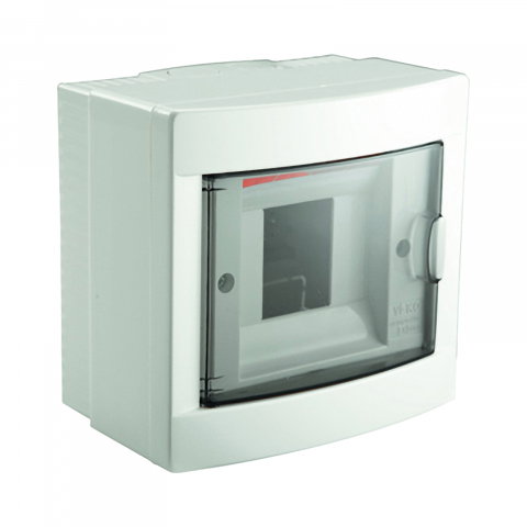 Instalatie electrica - Tablou electric 4 module, PT, 1 rand, IP40, usa transparenta Viko by Panasonic