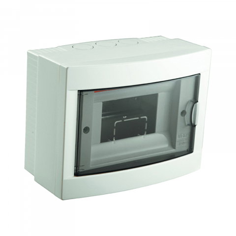 Instalatie electrica - Tablou electric 6 module, PT, 1 rand, IP40, usa transparenta Viko by Panasonic