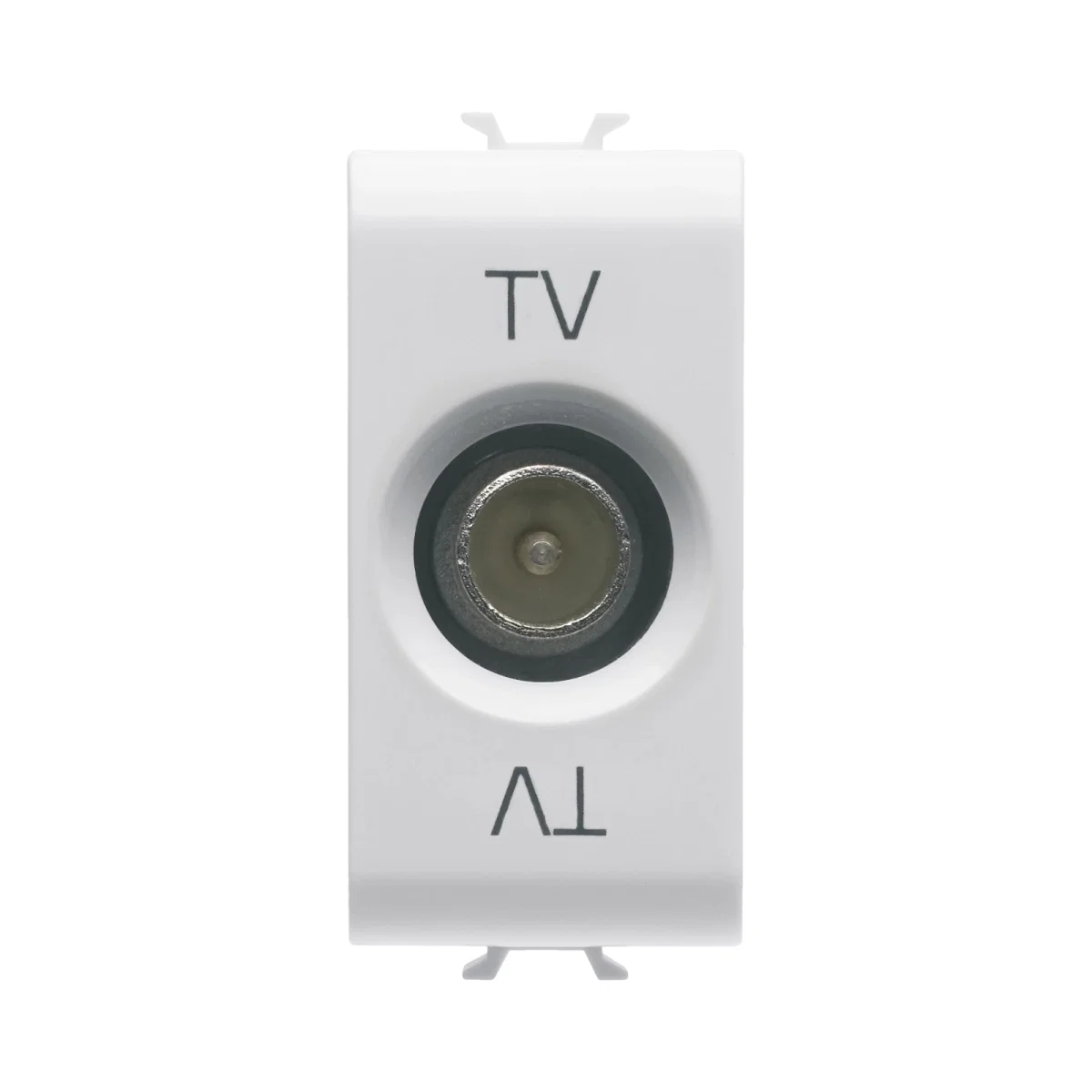 Prize, intrerupatoare si variatoare - TASTA PRIZA TV 1M ALB CHORUS - GEWISS | GW10361