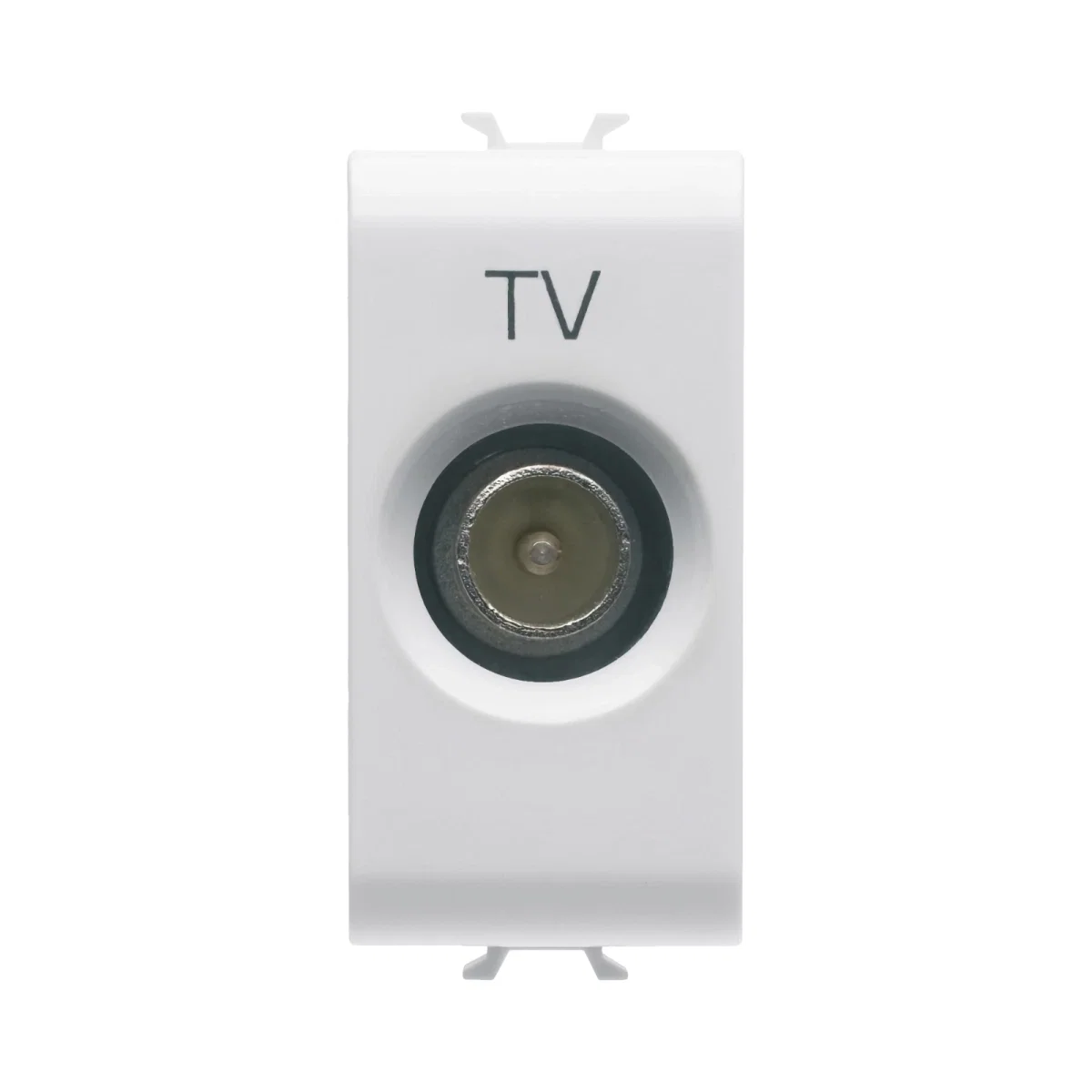 Prize, intrerupatoare si variatoare - TASTA PRIZA TV 1M ALB CHORUS - GEWISS | GW10362