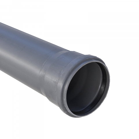 Canalizare interioara PP - Teava PP D.75 mm cu 1 mufa L= 1.00 m