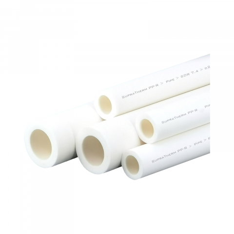 Tevi si fitinguri PP-R - Teava PPR fara insertie PN 20 D.63 x 10.5 mm L= 4 metri Supratherm