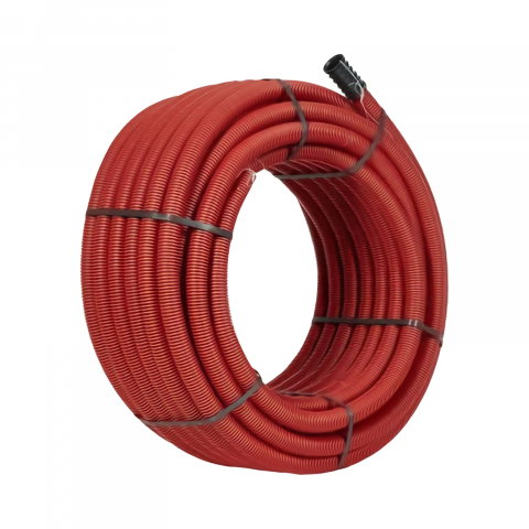 Teava protectie cabluri - Teava protectie corugata ELCOR 450 N D.110 mm TehnoWorld