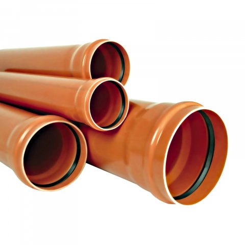Teava PVC pentru canalizare exterioara, multistrat, SN2 D.250 L= 6.0 m Valrom [2]