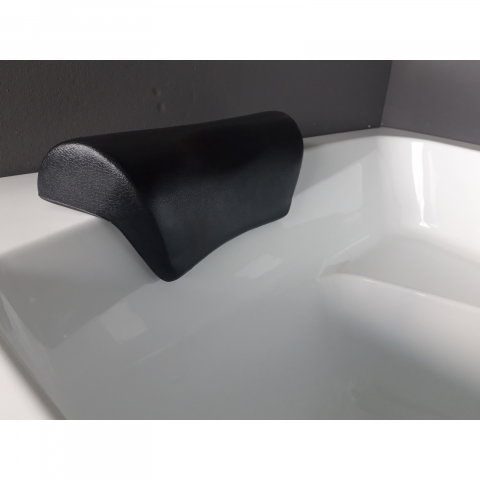 Tetiera cada de baie SPACE poliuretan negru Fibrex [1]