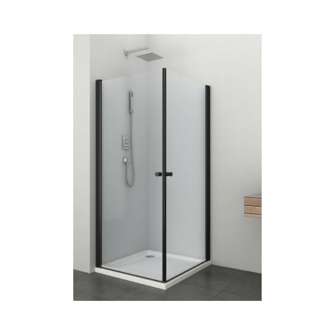 Baie - Usa batanta Black Brava 85-87 x 195 cm Sanotechnik