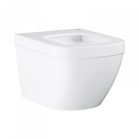 Baie - Vas WC Grohe Euro Ceramic, suspendat, Rimless, TripleVortex, PureGuard alb