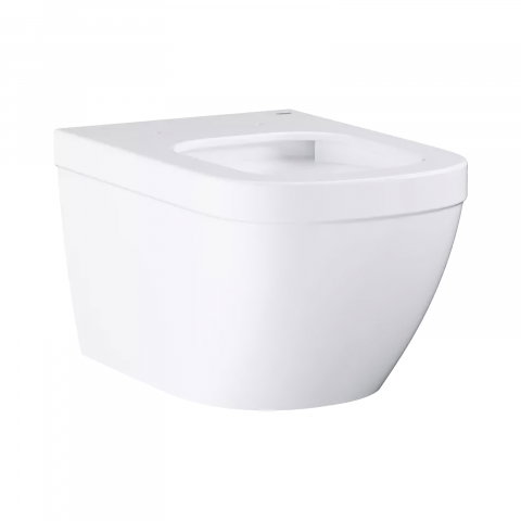 Baie - Vas WC Grohe Euro Ceramic, suspendat, Rimless, TripleVortex, PureGuard alb