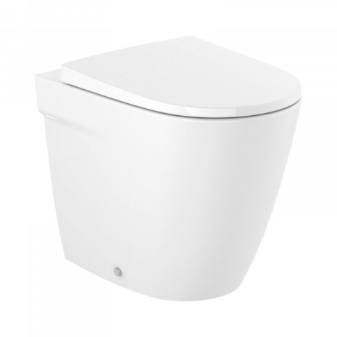 Baie - Vas WC Rimless, lipit de perete, cu evacuare dubla Ona Roca