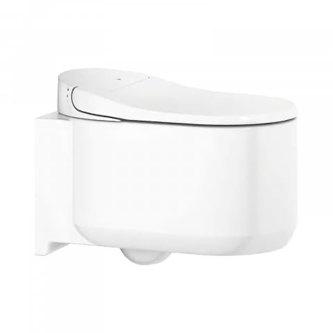 Set vas wc suspendat Grohe Sensia Arena Rimless TripleVortex cu capac inchidere lenta si functie de bideu electric [2]