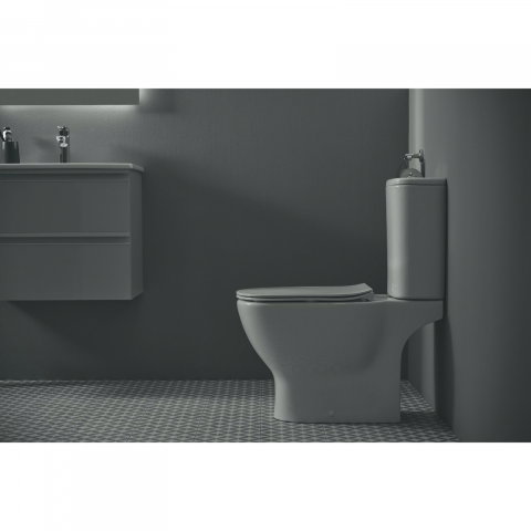 Vas WC TESI AquaBlade cu evacuare laterala 66.5 x 36.5 cm Ideal Standard [8]