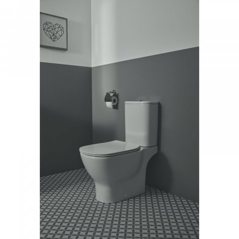 Vas WC TESI AquaBlade cu evacuare laterala 66.5 x 36.5 cm Ideal Standard [7]