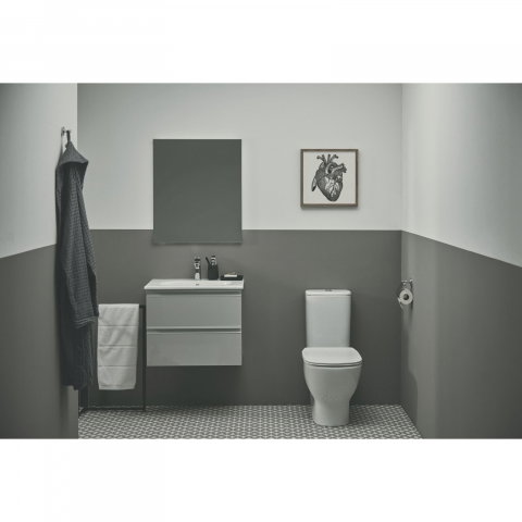 Vas WC TESI AquaBlade cu evacuare laterala 66.5 x 36.5 cm Ideal Standard [9]