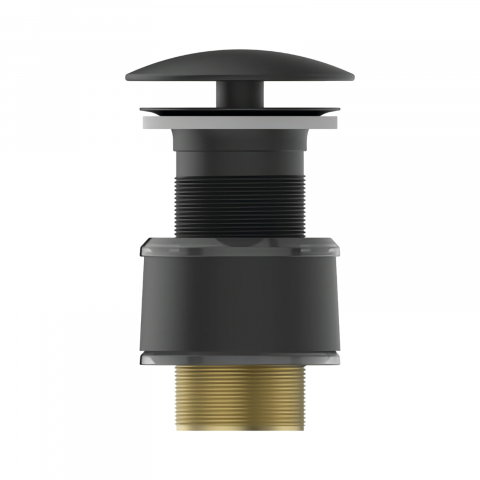 Ventil lavoar simplu G1.1/4" negru mat simplu push-open Ideal Standard [1]