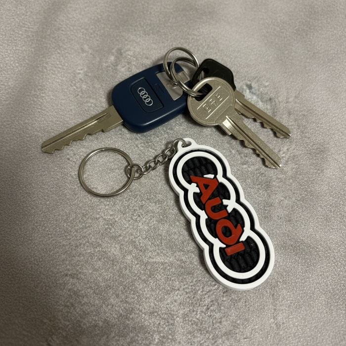 Breloc 3D Audi – accesoriu chei [2]