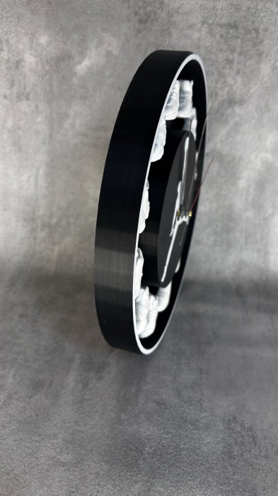 Ceas de perete printat 3D, design sneakers, decor streetwear modern [7]