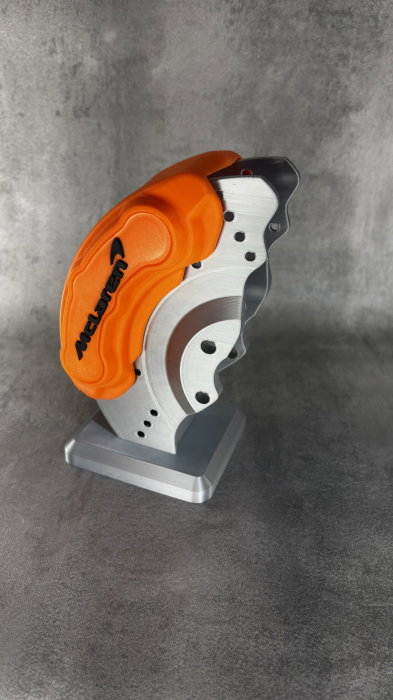 Suport de pixuri printat 3D, design etrier și disc de frână, organizator birou auto [4]