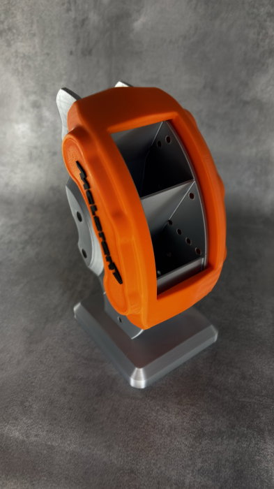 Suport de pixuri printat 3D, design etrier și disc de frână, organizator birou auto [2]