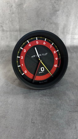 Ceas de birou GT3 RS inspirat din bord auto – printat 3D, design sport, 15 cm [2]