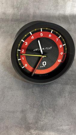 Ceas de birou GT3 RS inspirat din bord auto – printat 3D, design sport, 15 cm [4]