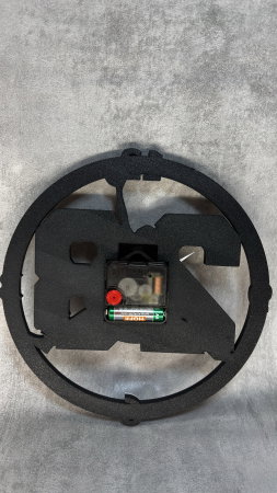 Ceas de perete printat 3D, design sneaker și basketball, decor modern [3]