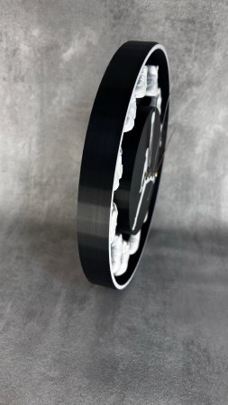 Ceas de perete printat 3D, design sneakers, decor streetwear modern [6]