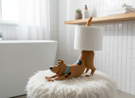 Articole Baie - suport-hartie-igienica-scooby-doo-decor-baie-3d