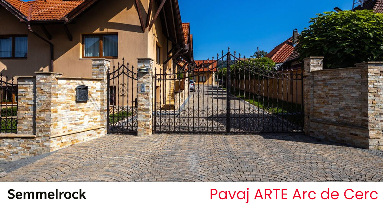 Pavaj ARTE Arc de Cerc de la Semmelrock