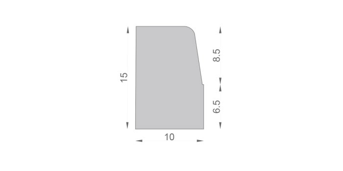 Bordură Teșită F1/2 [4]