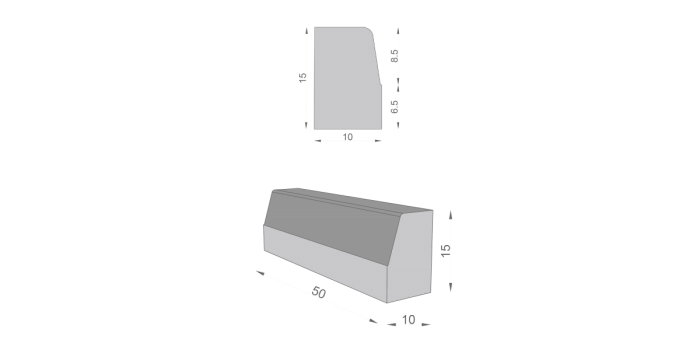 Bordură Teșită F1/2 [2]