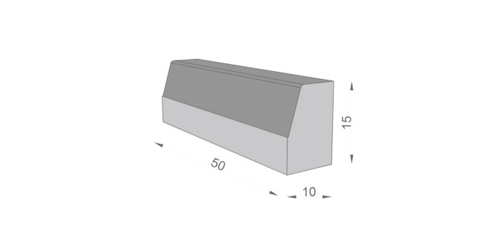 Bordură Teșită F1/2 [3]
